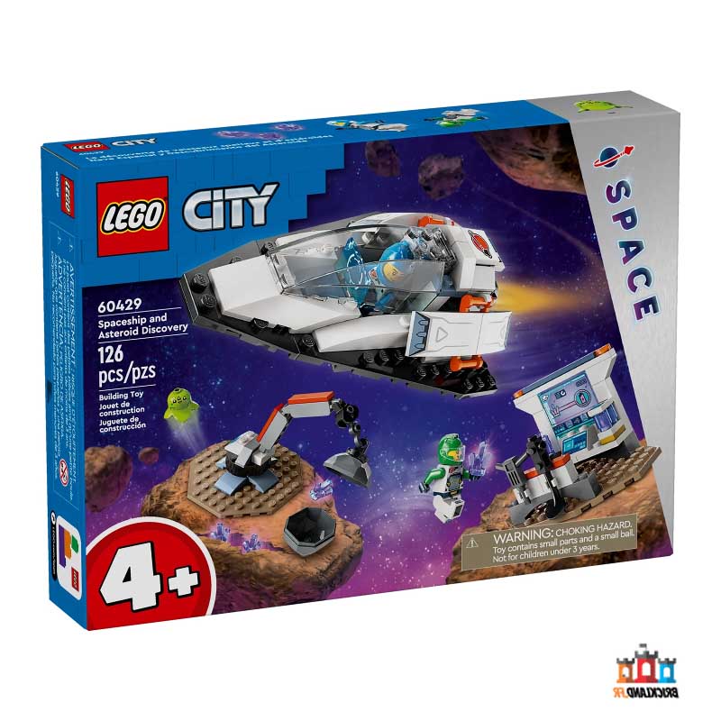 LEGO City Le Vaisseau et la découverte de l astéroïde, réf. 60429