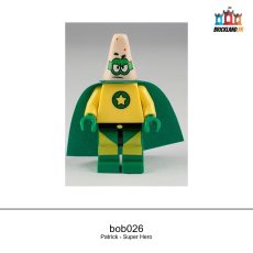 Figurine SpongeBob SquarePants Patrick - Super Hero, réf. bob026