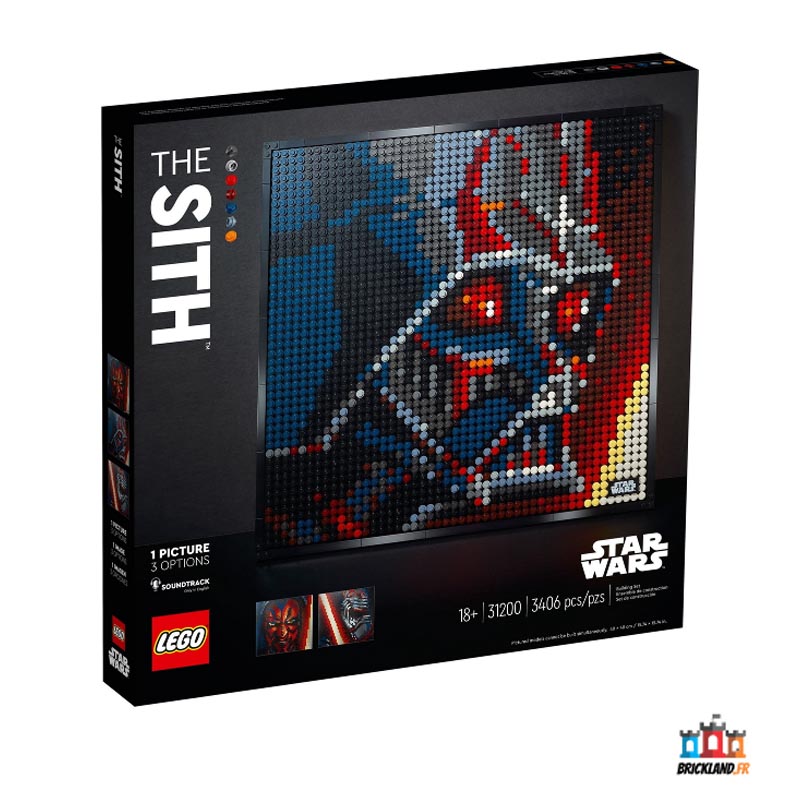 LEGO Star Wars Art The Sith, réf. 31200 - Brickland, référence ...